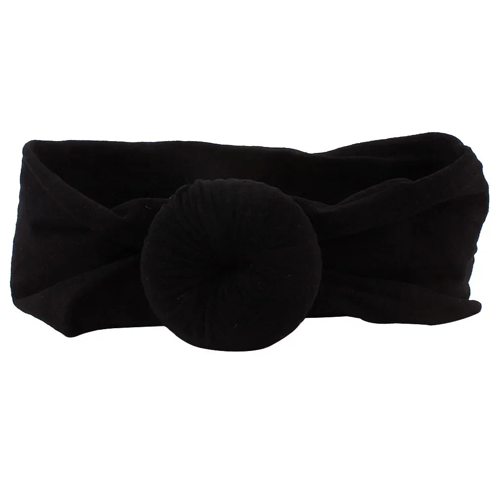 Baby Headband Newborn Girl Headbands Infant Turban Toddler Hair Accessories Nylon Cotton Headwrap Hair Band Cute Kawaii Soft