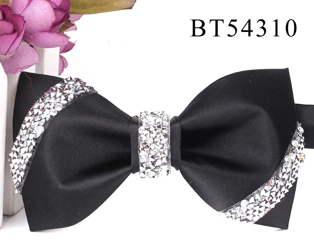 Wedding Bow ties For Groom Fashion Casual Bow tie For Men Women Party Bow knot Adult Bow Ties Cravats Groomsmen Solid Bowties