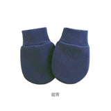 Newborn Baby Hat with Gloves Autumn Winter Warm Cotton Kids Beanies Stuff Children Accessories Infant Nightcap 0-6 Months Babies