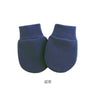 Newborn Baby Hat with Gloves Autumn Winter Warm Cotton Kids Beanies Stuff Children Accessories Infant Nightcap 0-6 Months Babies