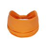 Fashion Solid Color Wide Hair Band Elastic Knotted Yoga Hairband Sports Headband Women