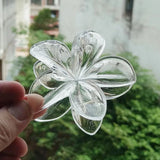 Gradient Flower Hair Clip Beach Hairpins Flower Claw Clips Hawaiian Style Headwear Summer Flower Hairpins Girls Hair Accessories