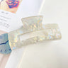 New Phantom Color Mermaid Grasp Clip Large Shark Clip Retro Korean Hair Crab Ponytail Braid Clip Girls Hair Accessories
