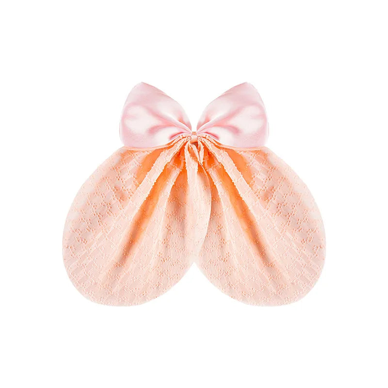 New Disco Party Favors Elastics Glitter Sequin Hair Bands with Bow Elastic Bands Ponytail Tie Hair Scarf Headwear