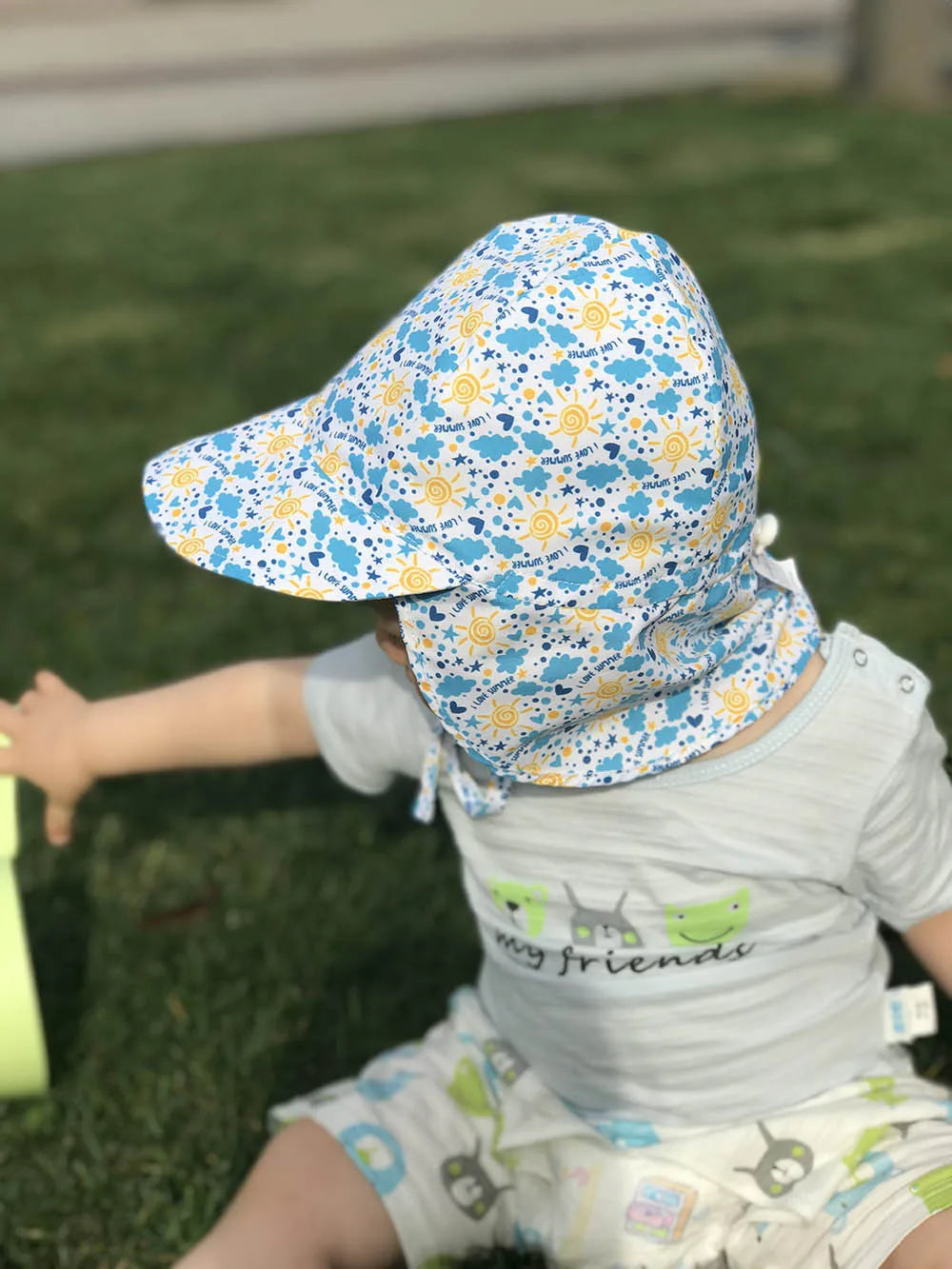 2023New Baby Summer Sun Hat Baby Girls Boys Caps Cartoon Panama Children's Hat UV Protection SPF 50+ Kid Travel Beach Bucket Hat