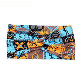 headband Boho print headband Elastic headband hijab