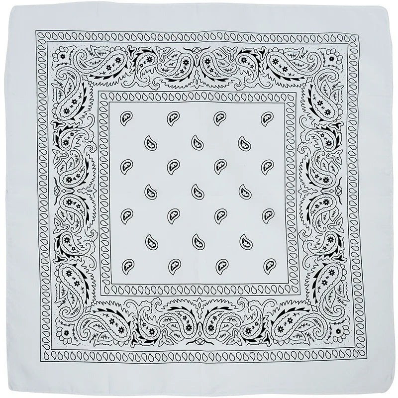 3pc Square Towel Men And Women Print Multifunctional Square Handkerchief Hip-hop Outdoor Sports Hair Band Towel
