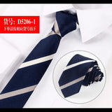 Men ties necktie Men's vestidos business wedding tie Male Dress legame gift gravata England Stripes JACQUARD WOVEN 6cm