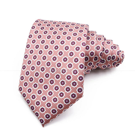 Luxury Men's 7cm Thin Printed Silk Tie Formal Leisure Office Necktie Suit Shirt Classic Accessories Wedding Party Gifts