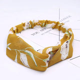 Women Headband New Fashion Hair Bands Bohemian Cross Elastic Hair Band For Ladies Black Purple Female Head band Hair Accessories