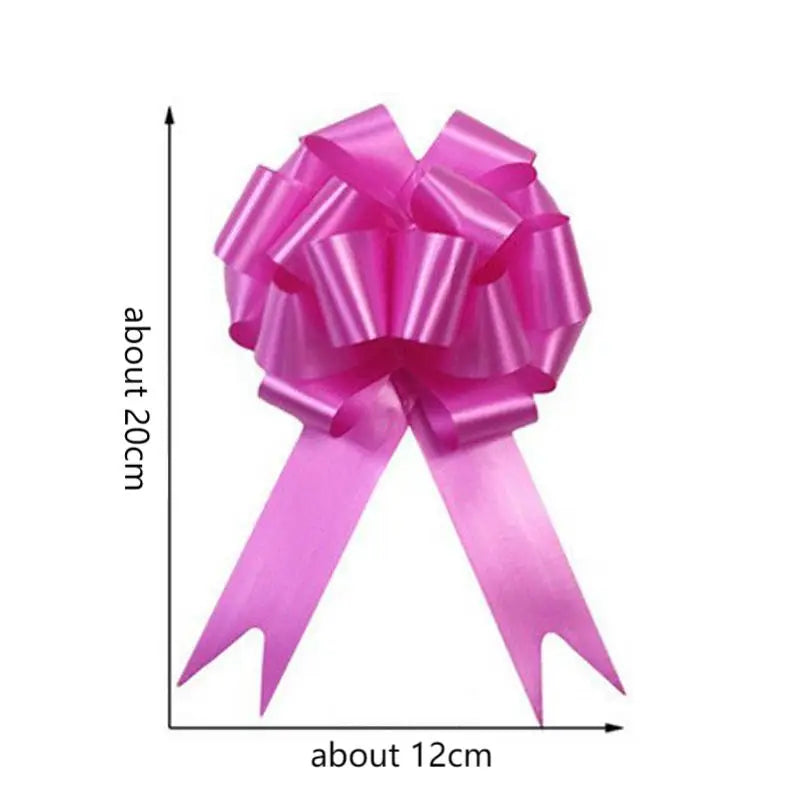 30Pcs Pull Bows Gift Knot Ribbon DIY Wedding Gift Packaging Ribbons Crafts Home Birthday Party Christmas Decoration Celebrate