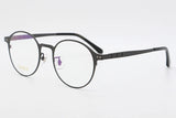 Pure Titanium Glasses Frame for Men Retro Round Prescription Eyeglasses Frames Women 2022 Vintage Myopia Optical Male Eyewear