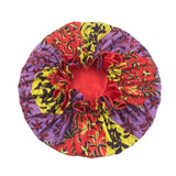Double Layer Silky Satin Bonnet Women Sleeping Cap Large Reversible Satin Linned Night Sleep Headwrap Hat Hair Wrap Accessories