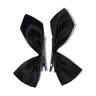 2pcs Black White Ribbon Hair Bows Clips Vintage Bowknot Side Hairpin Cute Girls Barrettes Headdress Hair Accessories for Women