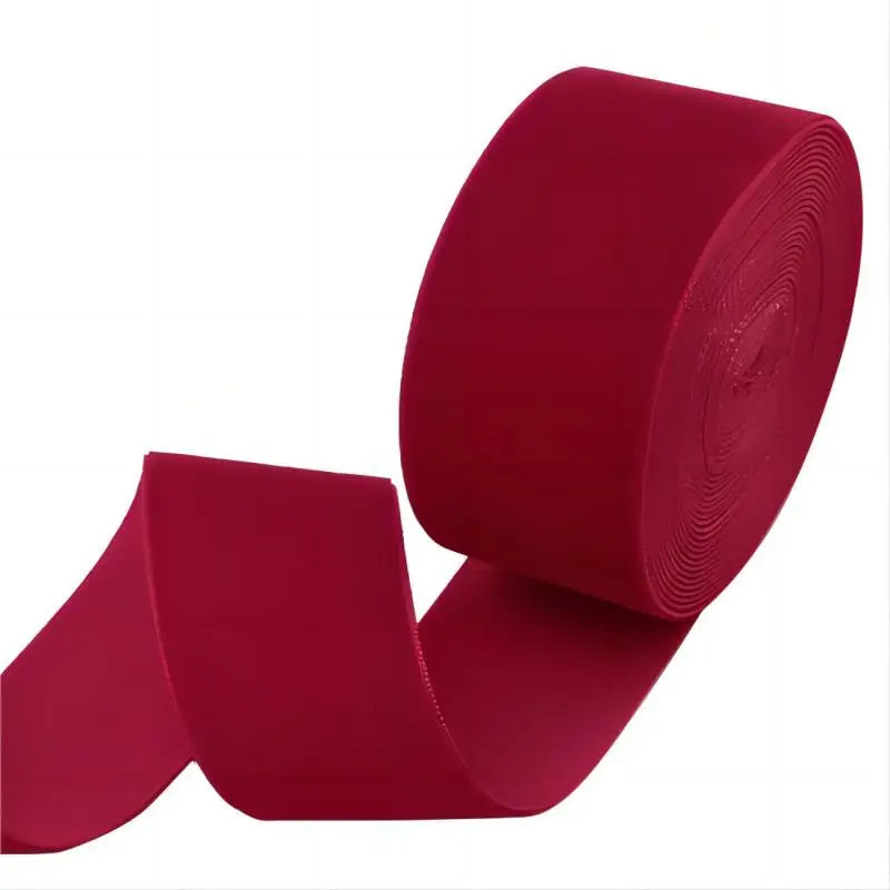 (5 Meters/roll) 40mm Velvet Ribbon Wholesale Gift Wrapping Decoration Christmas Lace Ribbons Handmade Holiday Party Decoration