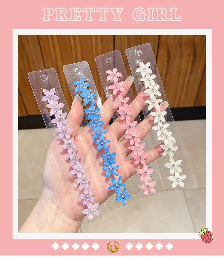 Hair Accessories Clip Pinzas Para El Cabello Butterfly Bands Girls Cheveux Korean Kids Fashion Cute Mollette Capelli Hairclips