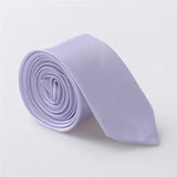 High Quality Solid Color Narrow Neckwear Mens Skinny Silm Neck Tie Wedding Party Ties 5 cm width women Men's neckwear  JC0015