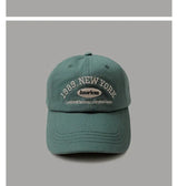 Spring Korean Retro Baseball Hat Women, Autumn and Winter, Wild Ins, Street Letter Embroidery Cap, Summer Couple Men
