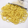50PCS Macaron Rubber Band Hairband Headband High Elastic Durable Hair Ring Tied High Ponytail Women's Kids Hair Headwear