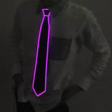 LED Acrylic Bow Tie Light up LED Men Bow Tie Luminous Bow tie Costume Men Ties DJ Dance Glow Decoration Novelty Gift LED Cravat