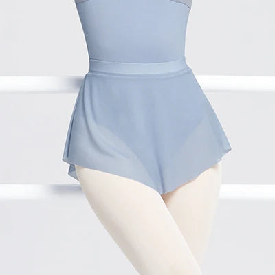 Women Ballet Skirts Dance Short Skirts High Slit Skirt Ballerina Adult Teen Ballet Dancing Dress Soft Mesh Elastic Dance Skirt