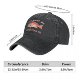 Fish Want Me Women Fear Me Classic Baseball Cap Men Hats Women Visor Protection Snapback Animal Caps
