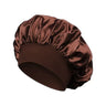 Newly Satin Night Hair Cap Women's Solid Sleeping Hat Sleep Care Bonnet Nightcap for Women Unisex Cap