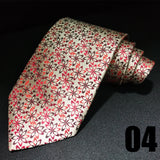 EASTEPIC 10 cm Wide Ties for Men in Business Suits Men's Necktie Jacquard Accessory Quality Print Pure Silk Wedding Party