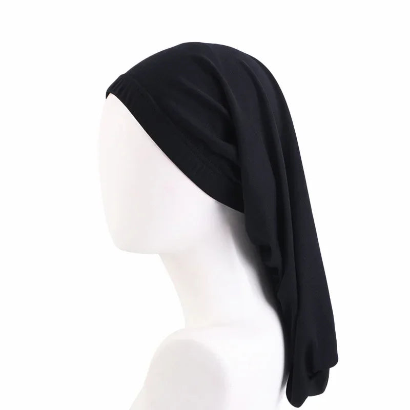 Unisex Elastic Bonnet Long Hair Sock Dreadlock Braids Cap Sleep Hats Head Wrap Turban Night Cap Hair Care Nightcap for Women Men