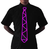 LED Acrylic Bow Tie Light up LED Men Bow Tie Luminous Bow tie Costume Men Ties DJ Dance Glow Decoration Novelty Gift LED Cravat
