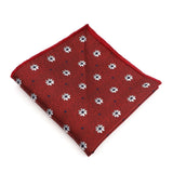 High Grade New Style Jacquard Woven Hanky Pocket Square Dot Striped Floral Handkerchief Fit Formal Party Workplace Suit Gift