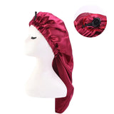 Unisex Elastic Bonnet Long Hair Sock Dreadlock Braids Cap Sleep Hats Head Wrap Turban Night Cap Hair Care Nightcap for Women Men