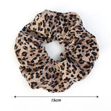 High Elastic Leopard Elastic Hair Bands Simple Vintage Hair Rope Ties Scrunchie Large Headwear Girls Women Hair Accessories