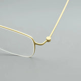 pure Titanium Glasses Frame for Men women 5508 Vintage square Myopia Prescription Eyeglasses Frames 2024 Optical Korean Eyewear