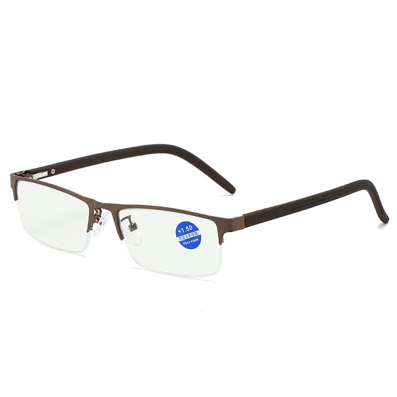 Titanium Alloy Frame Presbyopic Glasses Women Far Sight Eyeglasses Finished Optical Business Reading Eyewear Diopter +1.0 TO+4.0