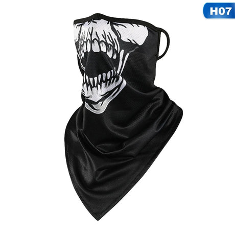 USA Fashion Mask Ear Hanging Mouth Cover Bicycle Cycling Masks Bandana Neck Gaiter Tube Hiking Climbing Headband Camping Scarf