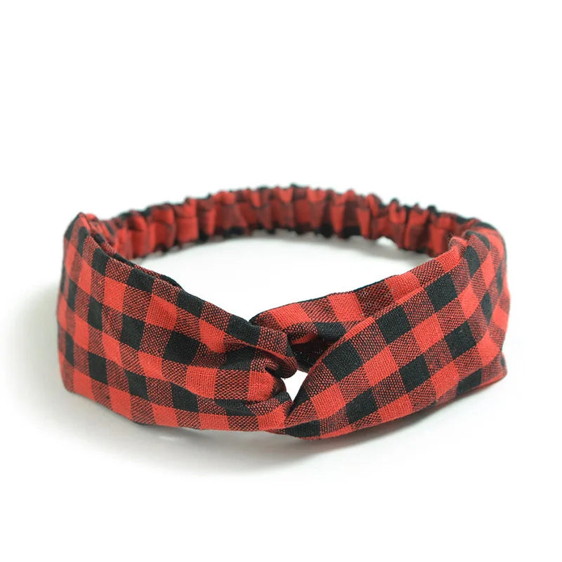 Fashion WomenFloral Headband Hair Accessories Leopard Cross Knotted Bow Chiffon Hair Band Girls Headdress Ladies Hoop Headwear