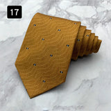 MUGIVALA 8cm New Fashion Men's Floral Tie Necktie Suit Men Business Wedding Party Formal Neck Ties Gifts Cravat Floral Blue