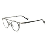 55266 Pure Titanium Glasses Frame Men Round Punk Eyewear 2022 New Male Classic Full Optical Prescription Eyeglasses Frames