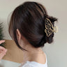 2023 New Fashion Metal Geometric Hair Claw Clip Trendy Hair Clips Hair Clamps Hairpins Party Hair Accessories For Women Headwear