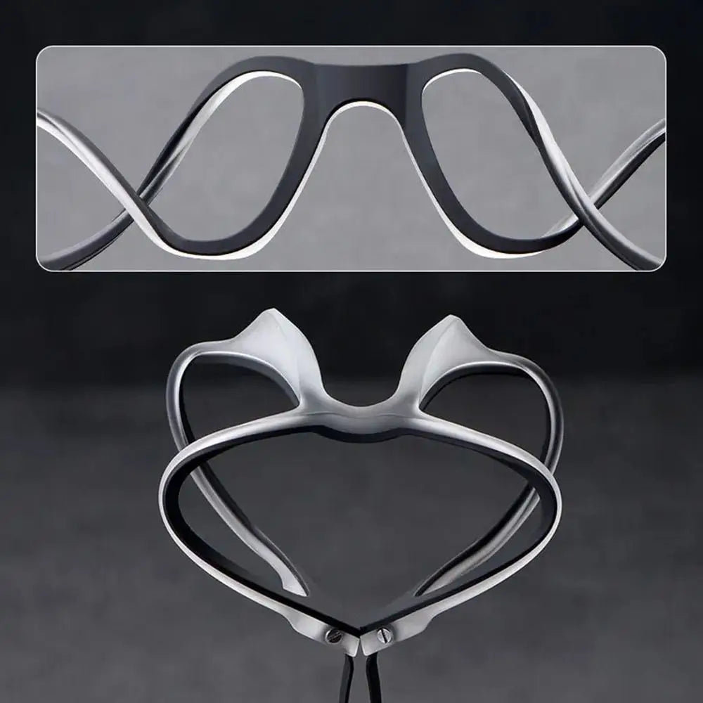 Blue Light Blocking Reading Glasses Men Women Ultralight TR90 Titanium Alloy Optical Frame Eyeglasses Square Eyewear