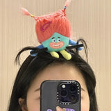 Ratatouille Hairband Cute Headband Kawaii Plush Hair Accessory Color Doll Wide-Brimmed Hairpin Creativity Headdress Gift