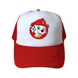 Paw Patrol Skye Kids Baseball Cap Marshall Rubble Girl Peak Cap Cartoon Boy Chase Rocky Mesh Cap Parent-child Summer Sunhat Gift