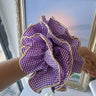 Fashion Lace Scrunchies Romantic Elastic Hair Bands Girl Solid Ponytail Holder Tie Headwear Hair Rope for Women Hair Accessories