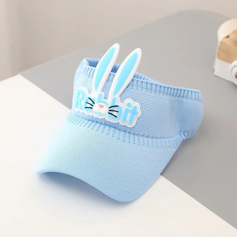 Sport Empty Top Cap Sun Hats for Baby Girls Boys Visor Hat Adjustable Outdoor Cap