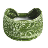 Wide Printed Bandanas Hairbands Boho Knot Turbans Yoga Elastic Head Wrap Women Headband Headwear Fashion Hair Band Accessories