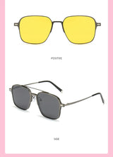 Titanium 3 In 1 New Trend Magnet Glasses Frame With Clip On Glasses Polarized Sunglasses For Men Women Optical Computer glasses