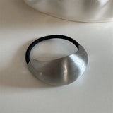 irregular and minimalist curved elastic hairrope retro fashion and personality head rope temperament and versatile rubber band
