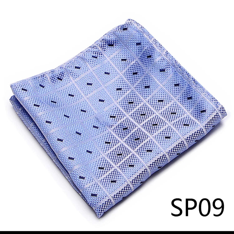 High Grade 2023 New Style Hot sale Silk Handkerchief Black Suit Accessories Solid Men Abraham Lincoln's birthday Pocket Square