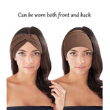 Women Sport Headbands African Wide Hair Wrap Turban Twist Headband for Women Workout Stretch Non-slip Sweatband Hairbands